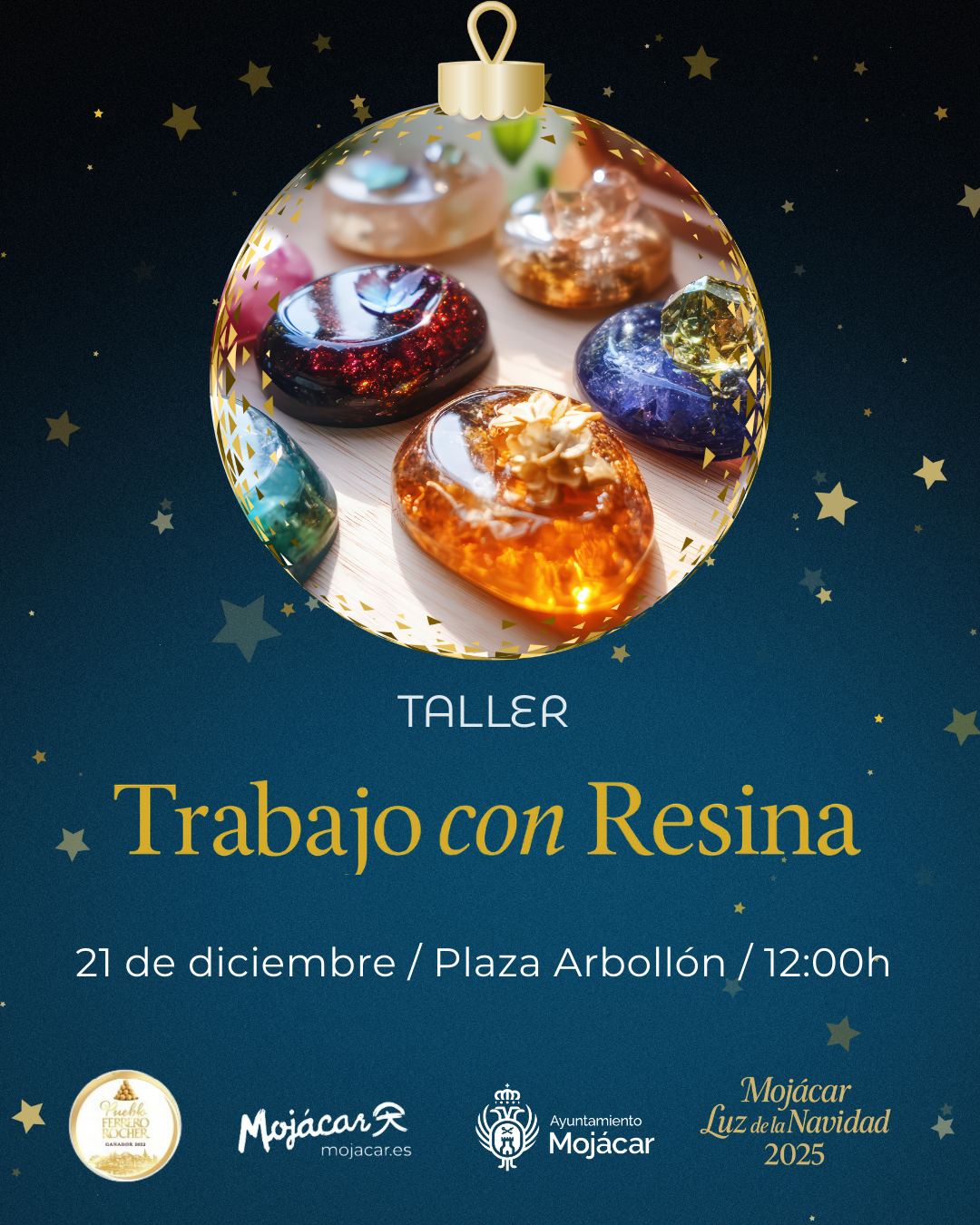 Demostración trabajo con resina 